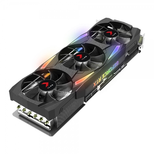 PNY RTX3080 10GB トリプルファン XLR8 RGB Amazon | PNY GeForce RTX 3080 10GB XLR8 ゲーミング Revel