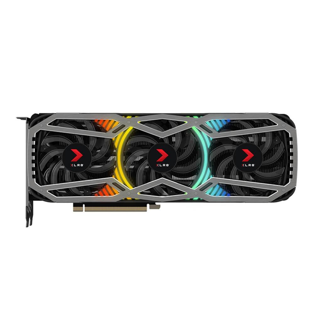 PNY GeForce RTX™ 3080 10GB XLR8 Gaming REVEL EPIC-X RGB™ Triple Fan (LHR)