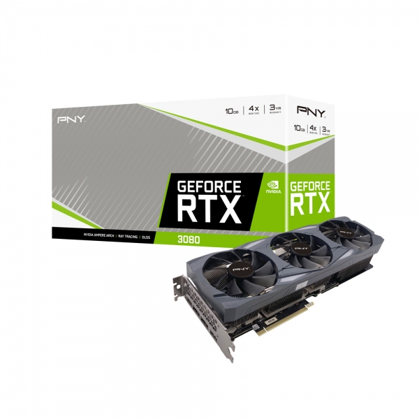 PNY GeForce RTX™ 3080 10GB UPRISINGトリプルファン-PNY Japan