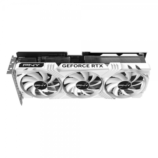 新作からSALEアイテム等お得な商品満載 GeForce PNY RTX (White トリプルファン LED VERTO 12GB Ti 4070 グラフィックボード・グラボ・ビデオカード