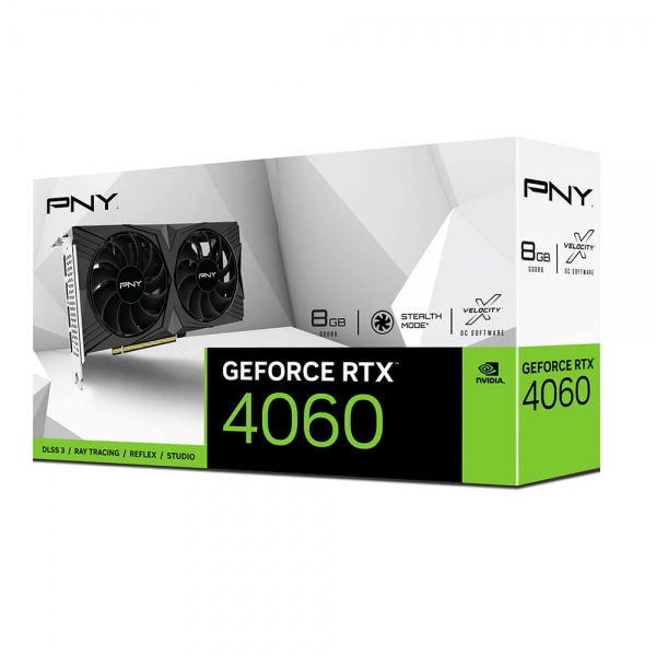 春のコレクション 8GB 4060 RTX GeForce PNY VERTO Japan ダブルファン-PNY グラフィックボード・グラボ・ビデオカード