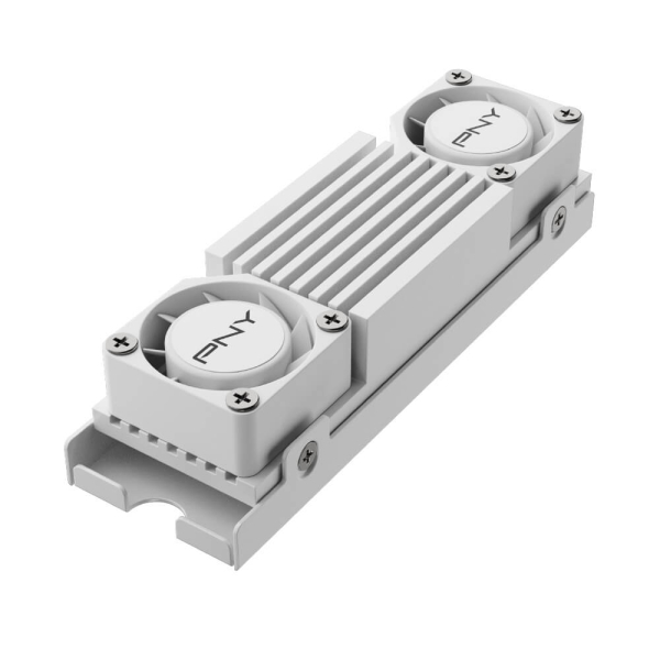 HS3000 M.2 2280 SSD ヒートシンク(White)-PNY Japan