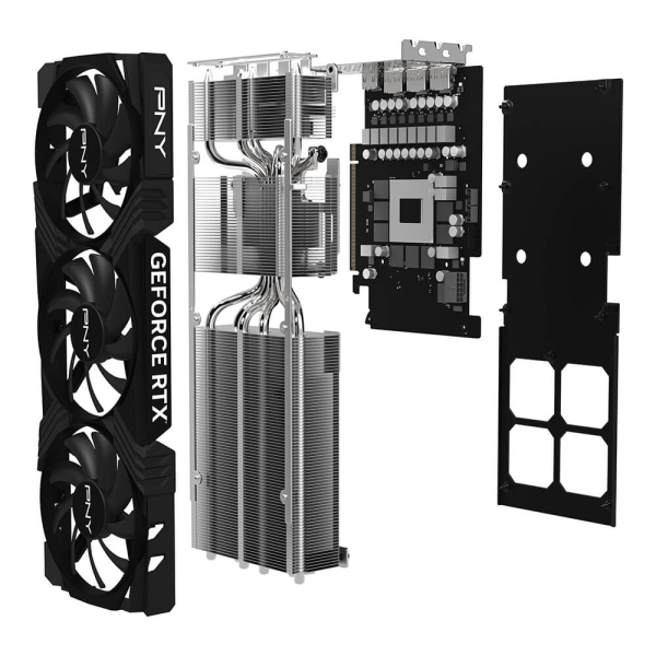 PNY GeForce RTX™ 4070 Ti SUPER 16GB OC LED トリプルファン PNY GeForce RTX™ 4070 Ti SUPER 16GB OC LED トリプルファン