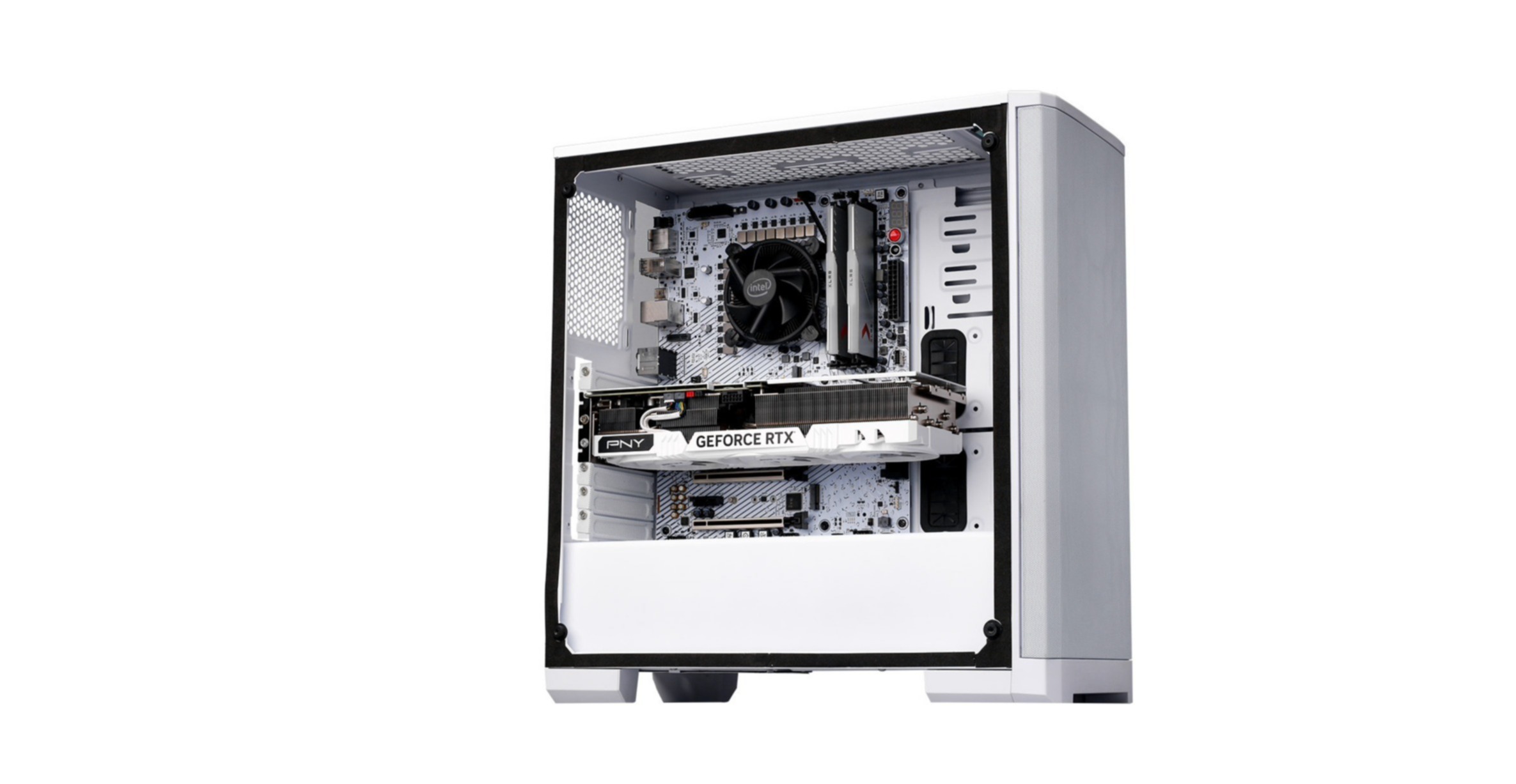 PNY GeForce RTX™ 4070 Ti 12GB VERTO™ Triple Fan DLSS 3 White