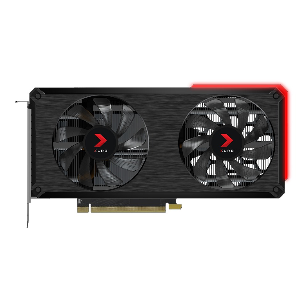 PNY GeForce RTX™ 3060 Ti 8GB XLR8 ゲーミング REVEL EPIC-X RGB™ デュアルファン