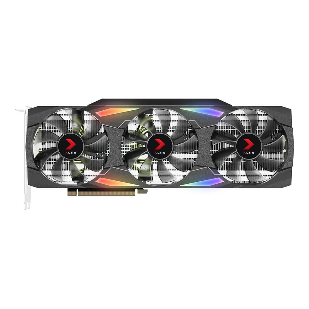 PNY GeForce RTX™ 3070 Ti 8GB XLR8 ゲーミング UPRISING EPIC-X RGB™トリプルファン