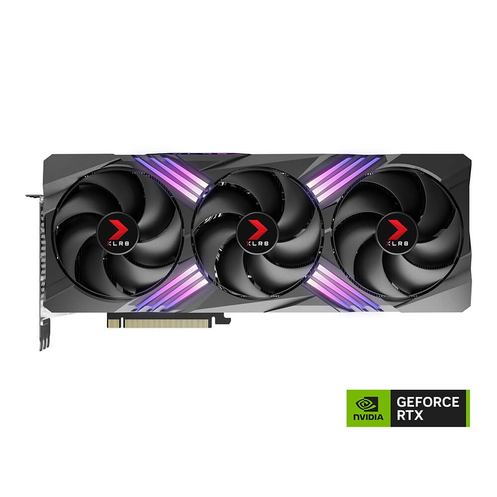 PNY GeForce RTX 4070 Ti 12GB XLR8 ゲーミング VERTO EPIC-X RGB™ オーバークロック トリプルファン