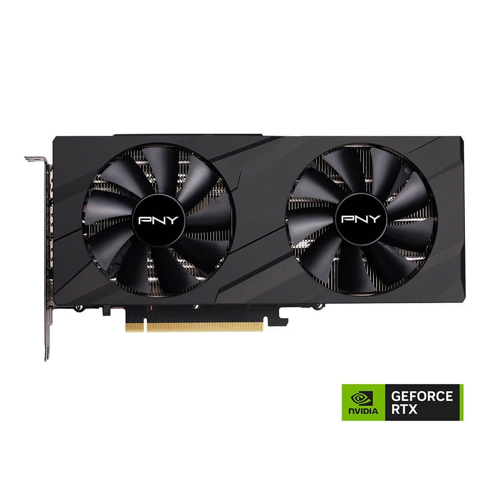 PNY GeForce RTX™ 3060 Ti 8GB GDDR6X VERTO デュアルファン