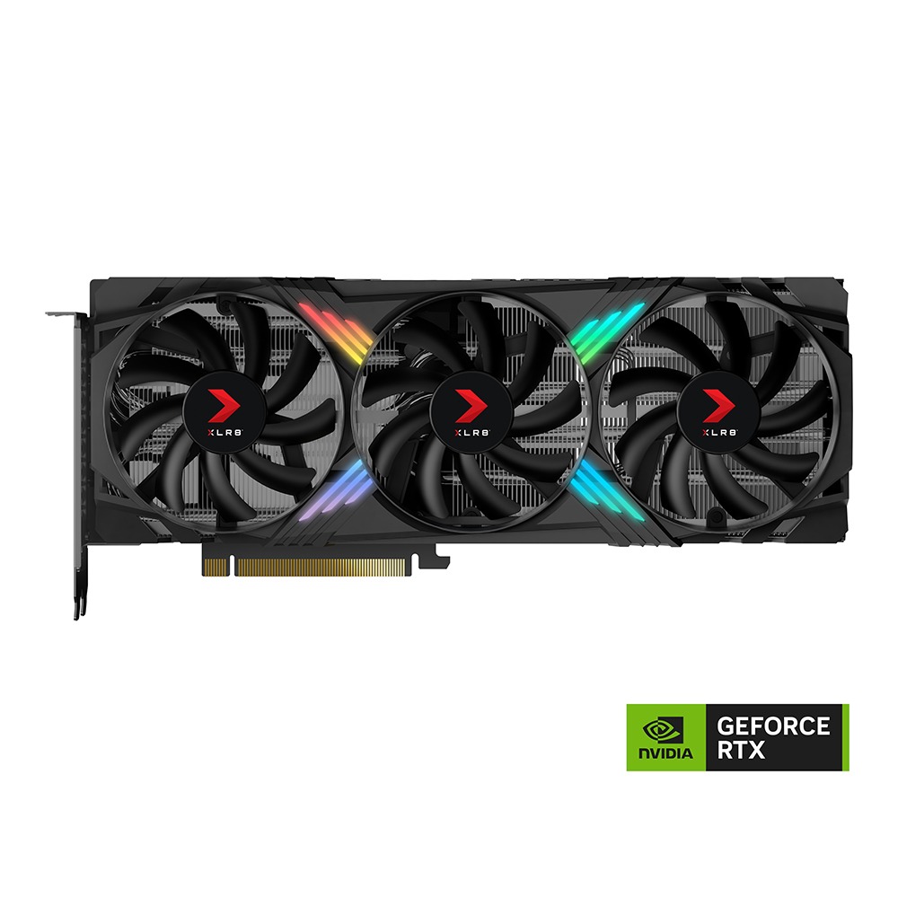 PNY GeForce RTX 4060 Ti 8GB XLR8 ゲーミング VERTO EPIC-X RGB™ トリプルファン