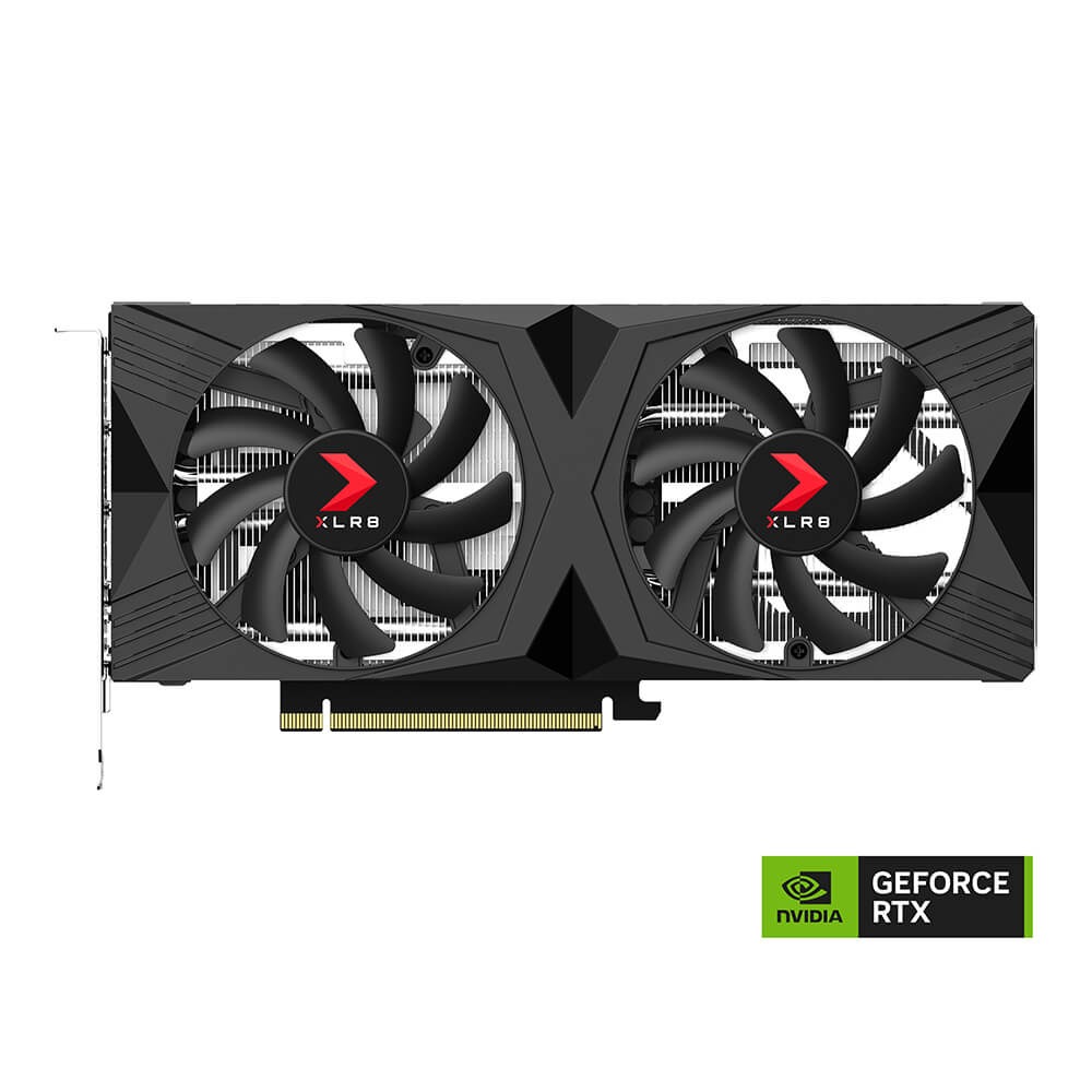 PNY GeForce RTX 4060 Ti 16GB XLR8 ゲーミング VERTO オーバークロック ダブルファン